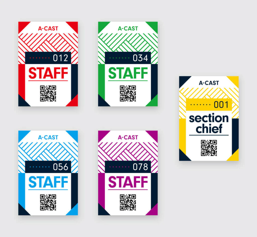 コンサート運営会社のスタッフパスのギャラリー画像1