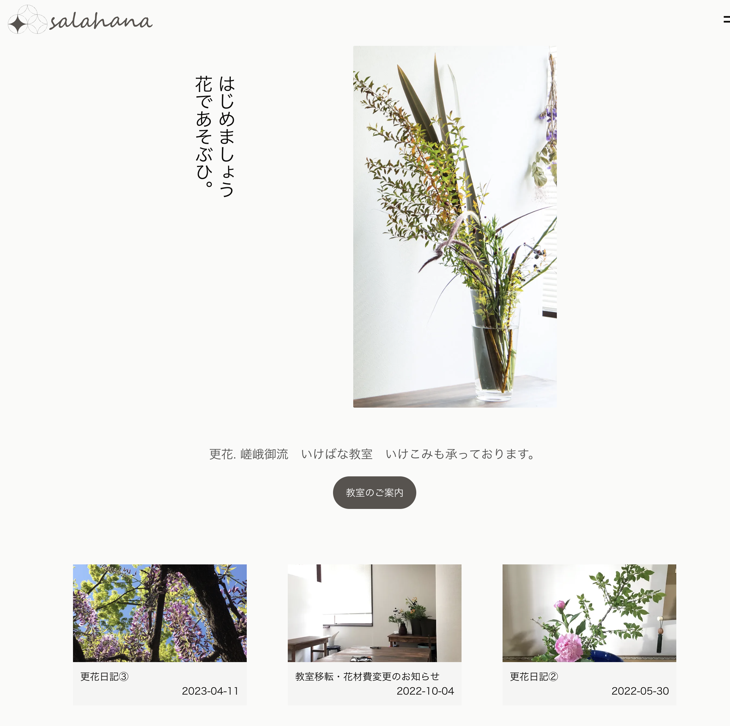 Salahana. リニューアル