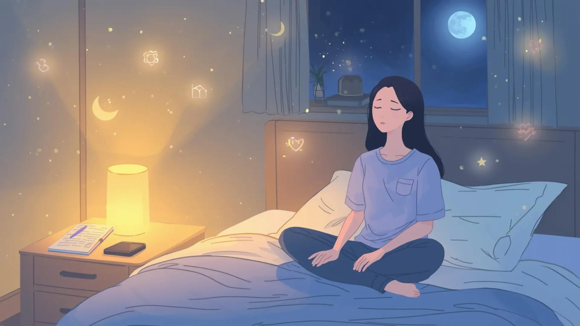 寝る前5分で心が整う！科学が証明した「夜のセルフケア」習慣