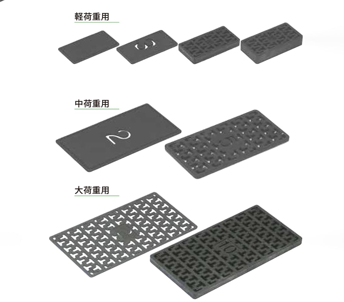 レベル調整用プレート