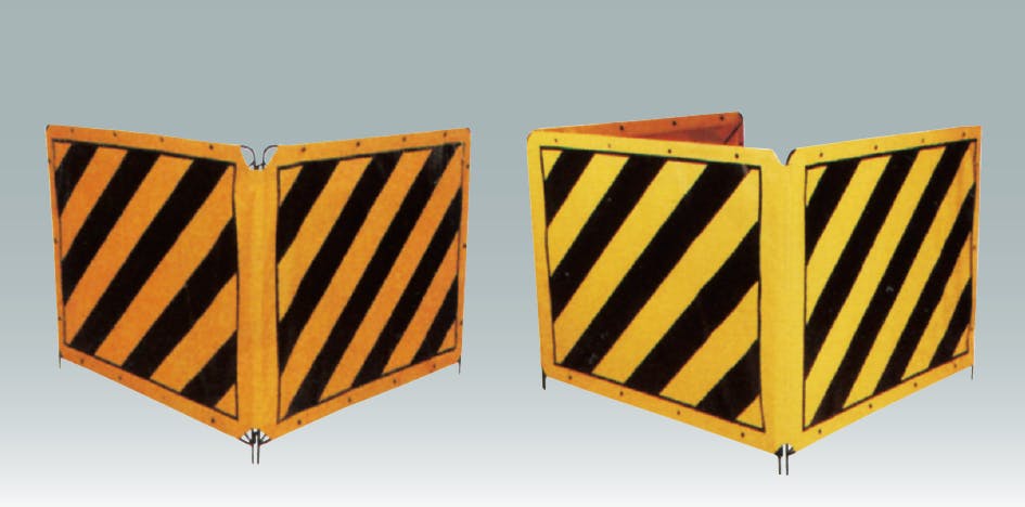 マンホール屏風