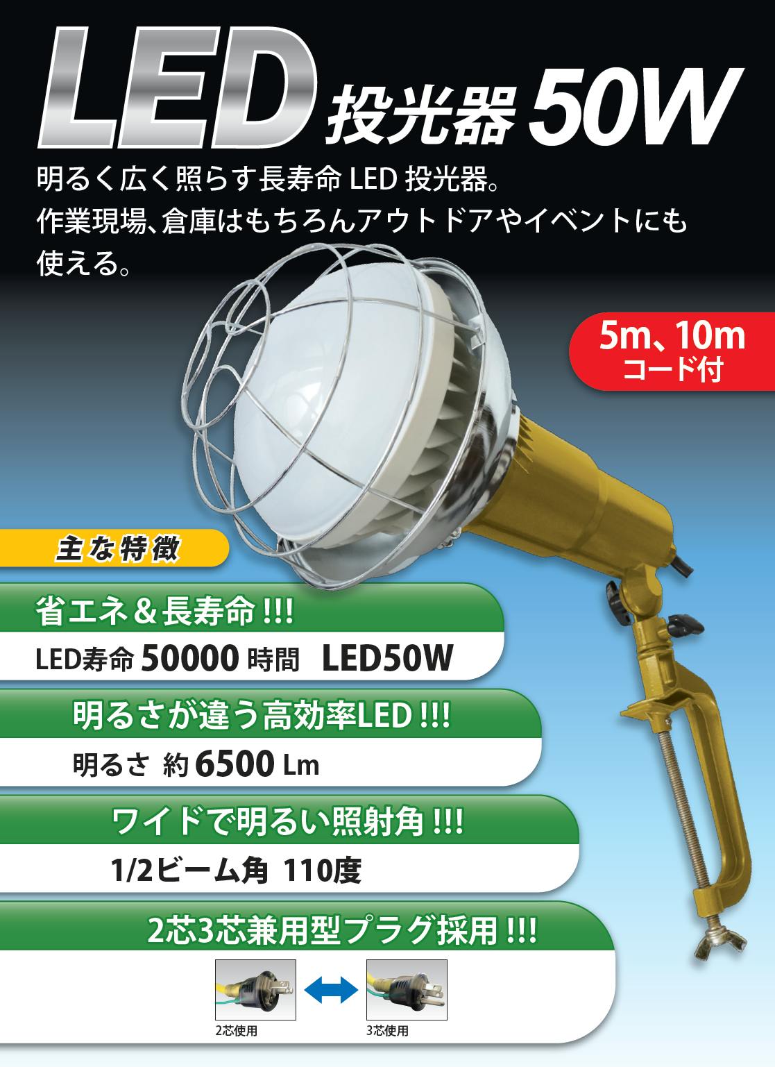 LED投光器