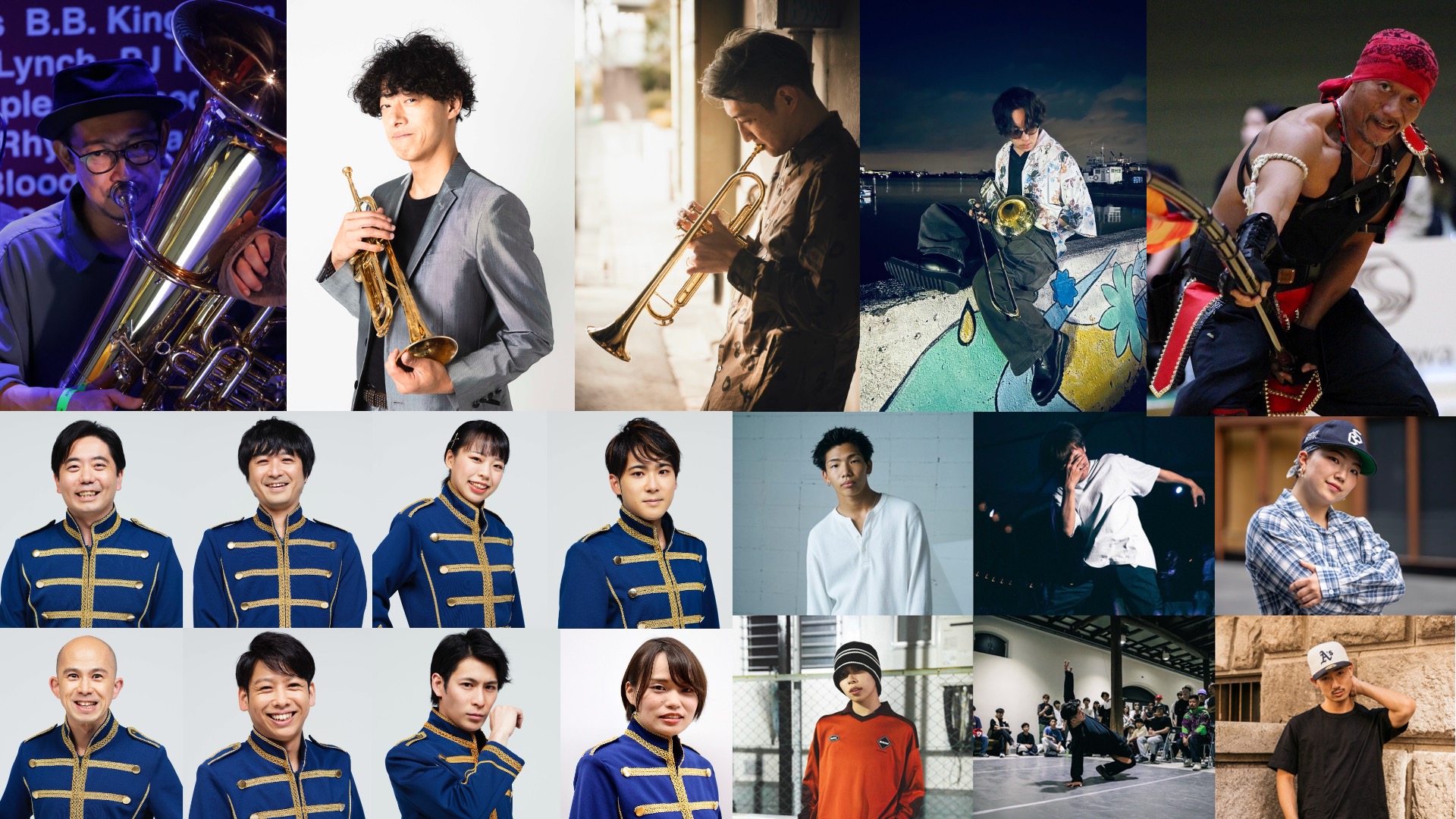 the MARCHING MADNESS's （ザ・マーチング・マッドネス）によるパフォーマンス