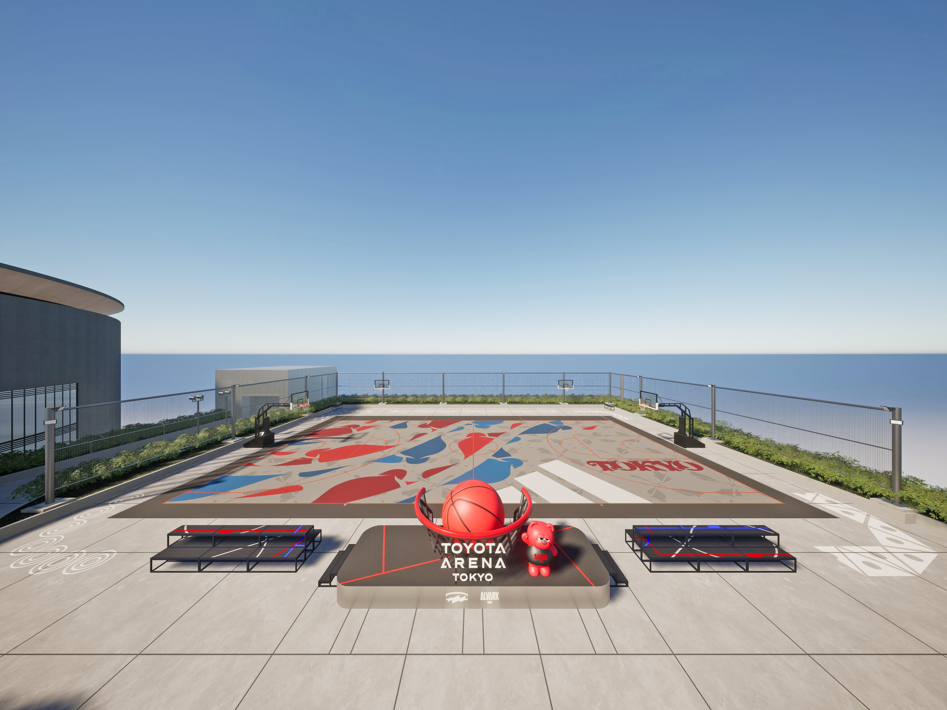 アカデミーコーチによる青空親子バスケ体験 in adidas SPORTS PARK