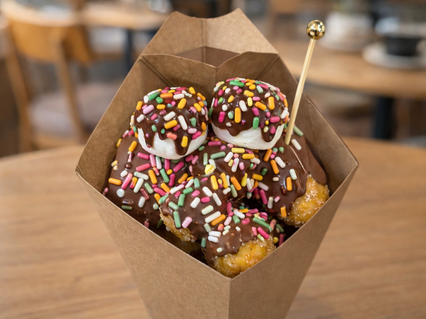 チョコマシュマロ生チュロス