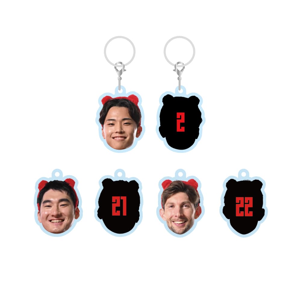 ブラインドルークでにこにこめじるしチャーム