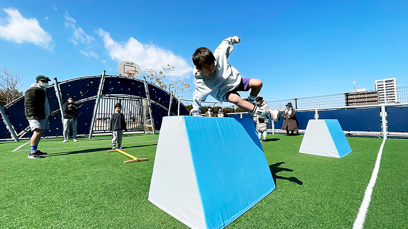 パルクール体験会を開催！