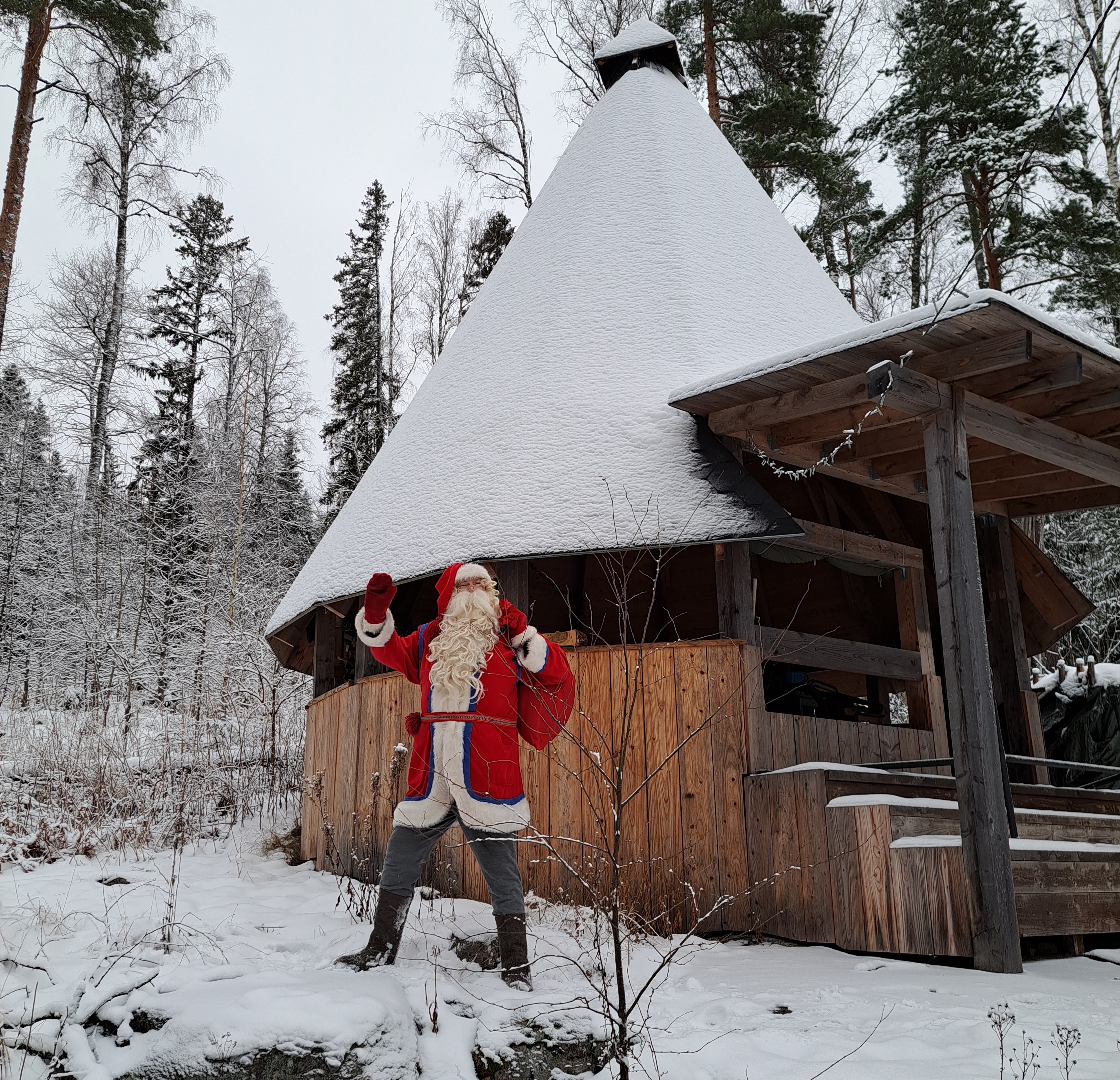 北欧フィンランドからサンタクロースが来場！