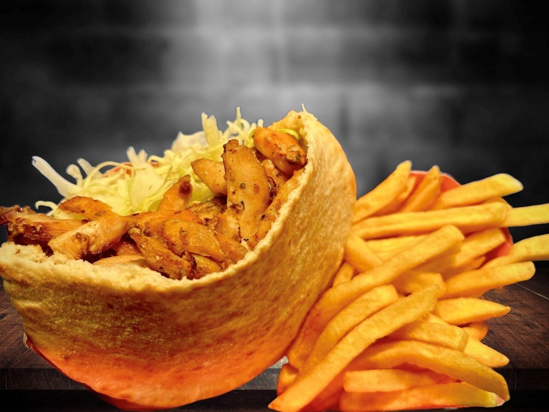 サンドセット(チキンサンド&ポテト)