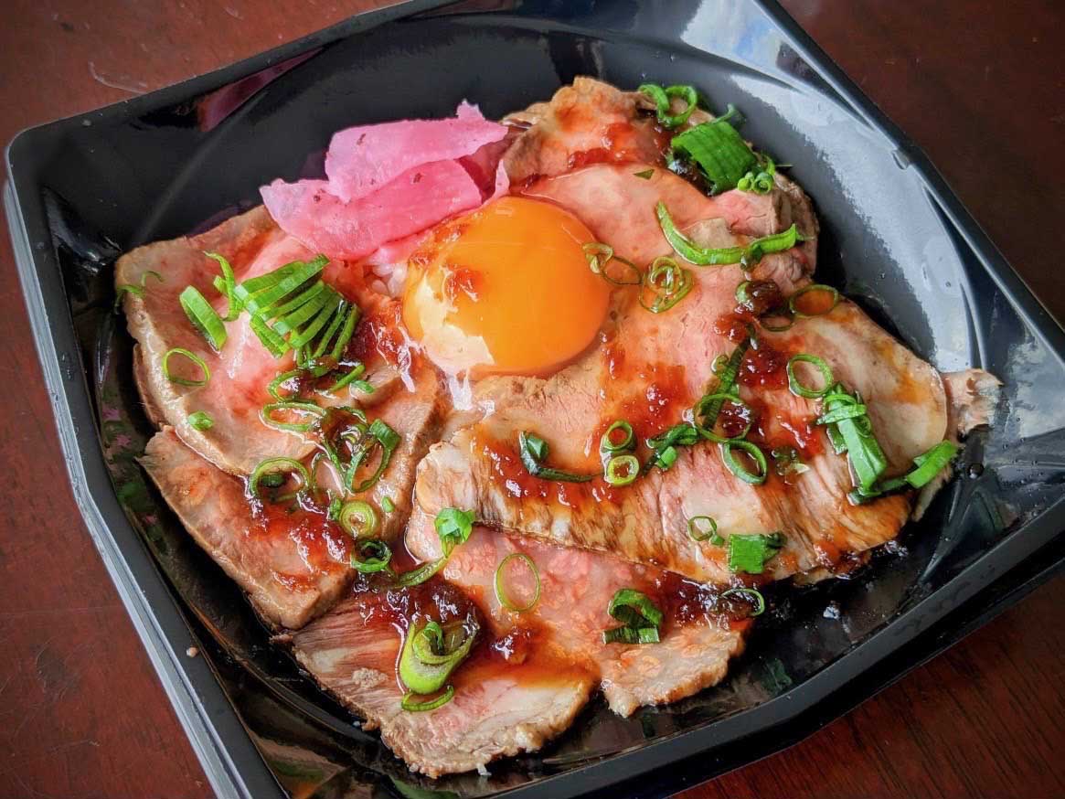 松阪牛ローストビーフ丼