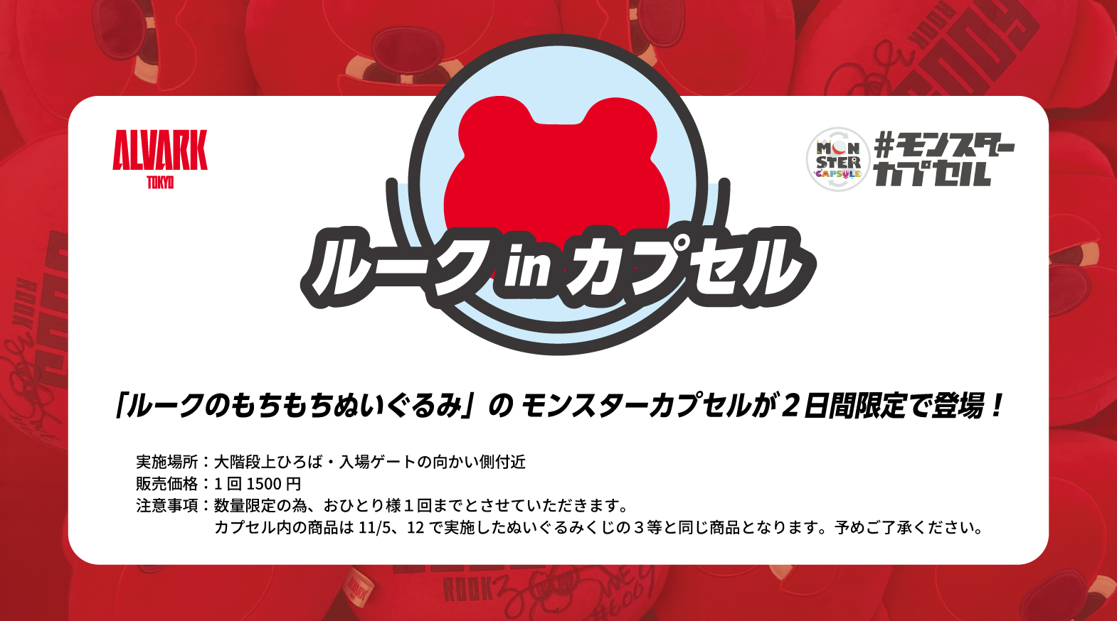 ルークinカプセル