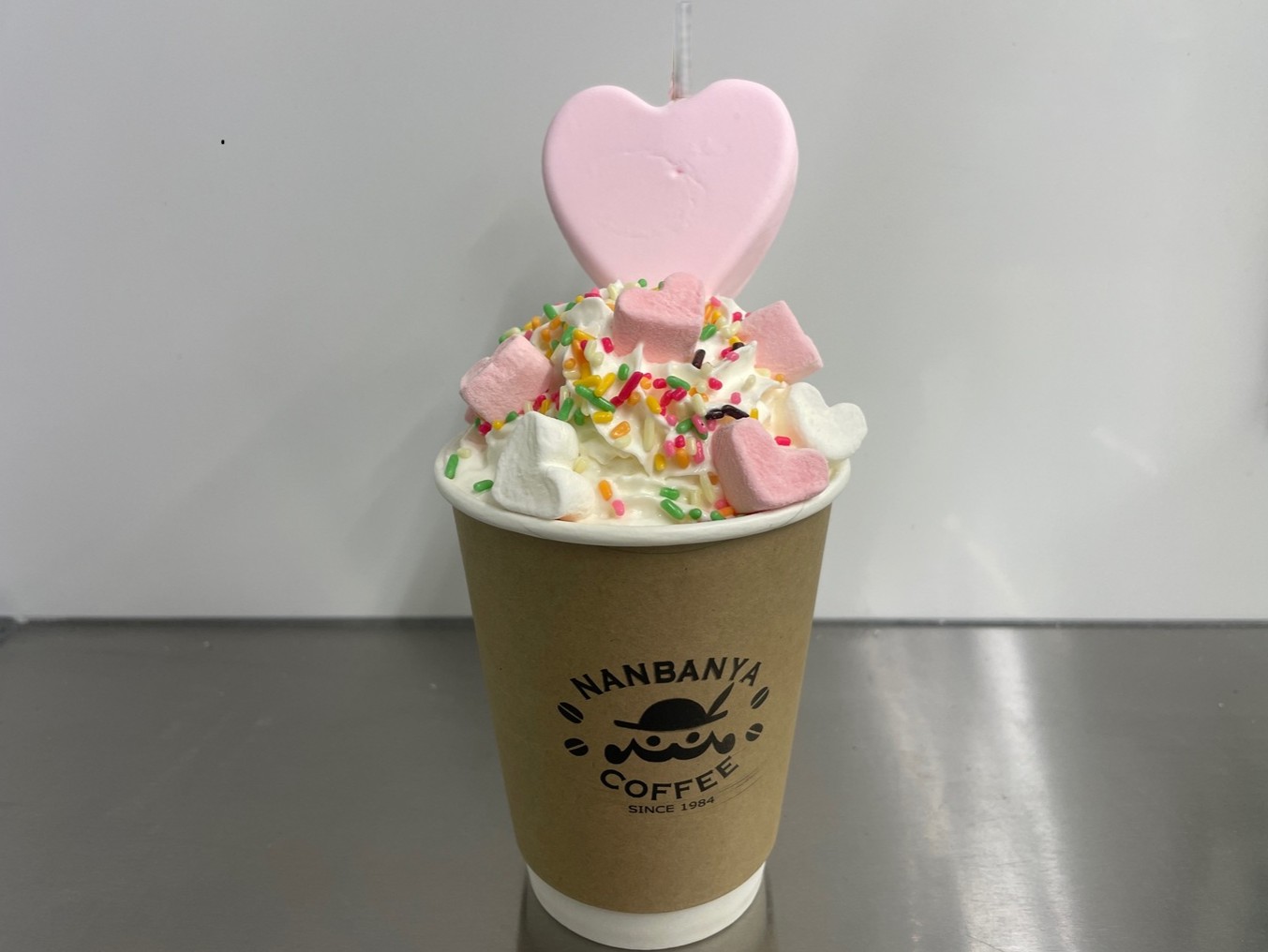 カラフルホイップホットチョコ