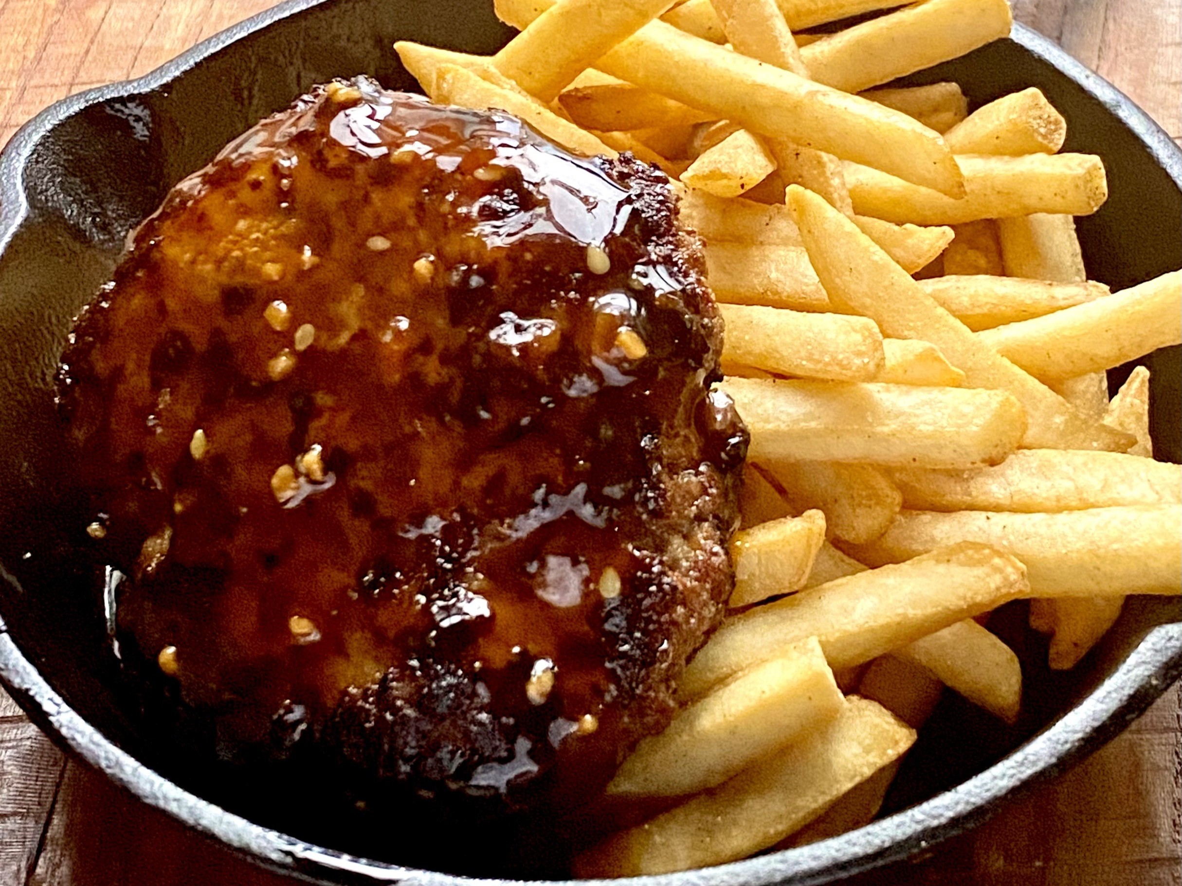 武骨BEEFハンバーグ&POTATO