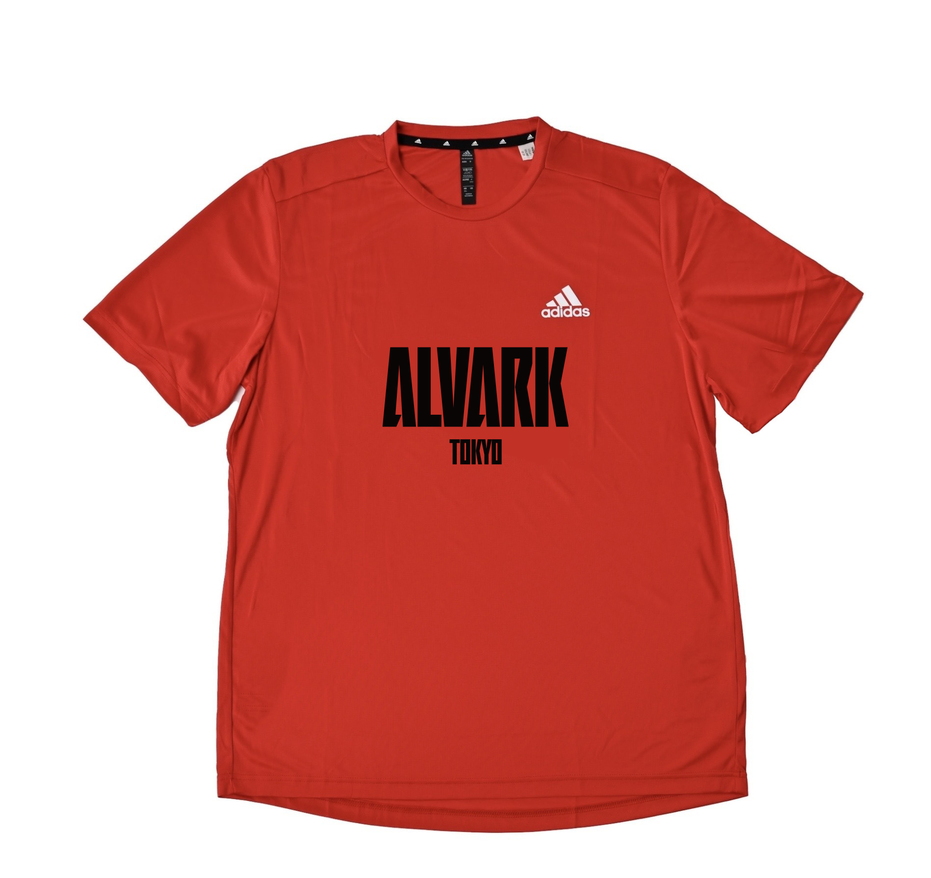 adidas ALVARK LOGO Tシャツ RED