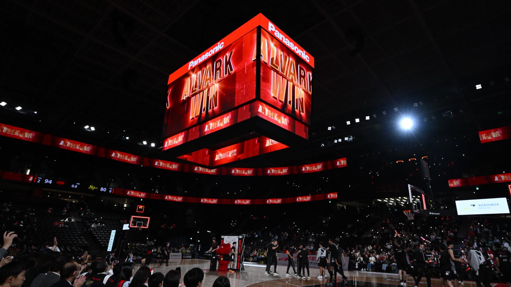 【勝利時のみ実施】ALVARK WIN supported Panasonic