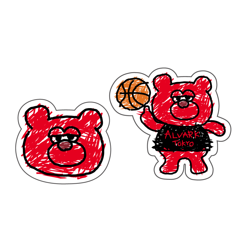 お絵描きデザインステッカー