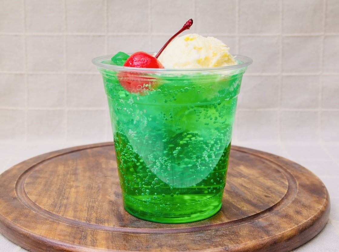 【平成MENU】青春メロンクリームソーダ