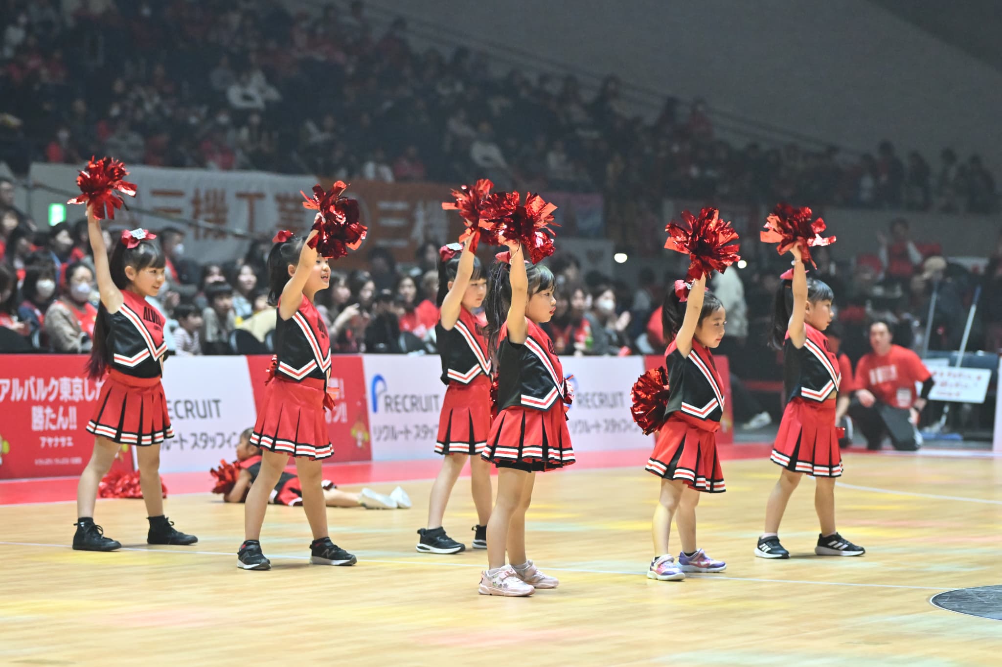 アルバルクキッズチアリーダー出演！