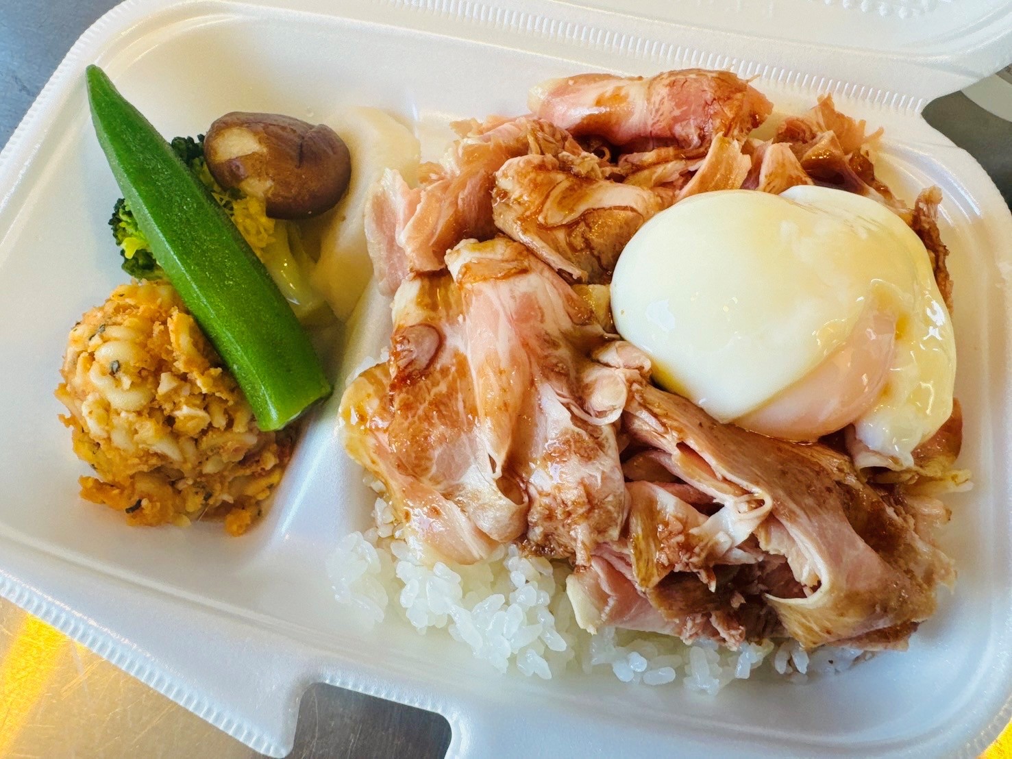 ふわふわローストポークライス