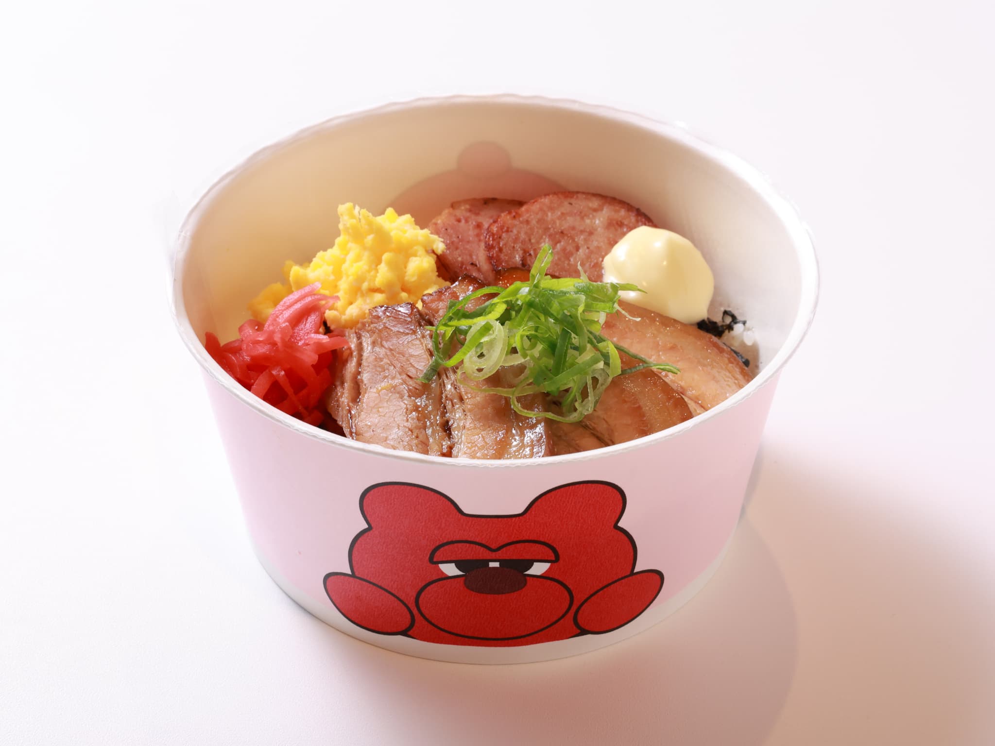 スパム＆ラフテー丼