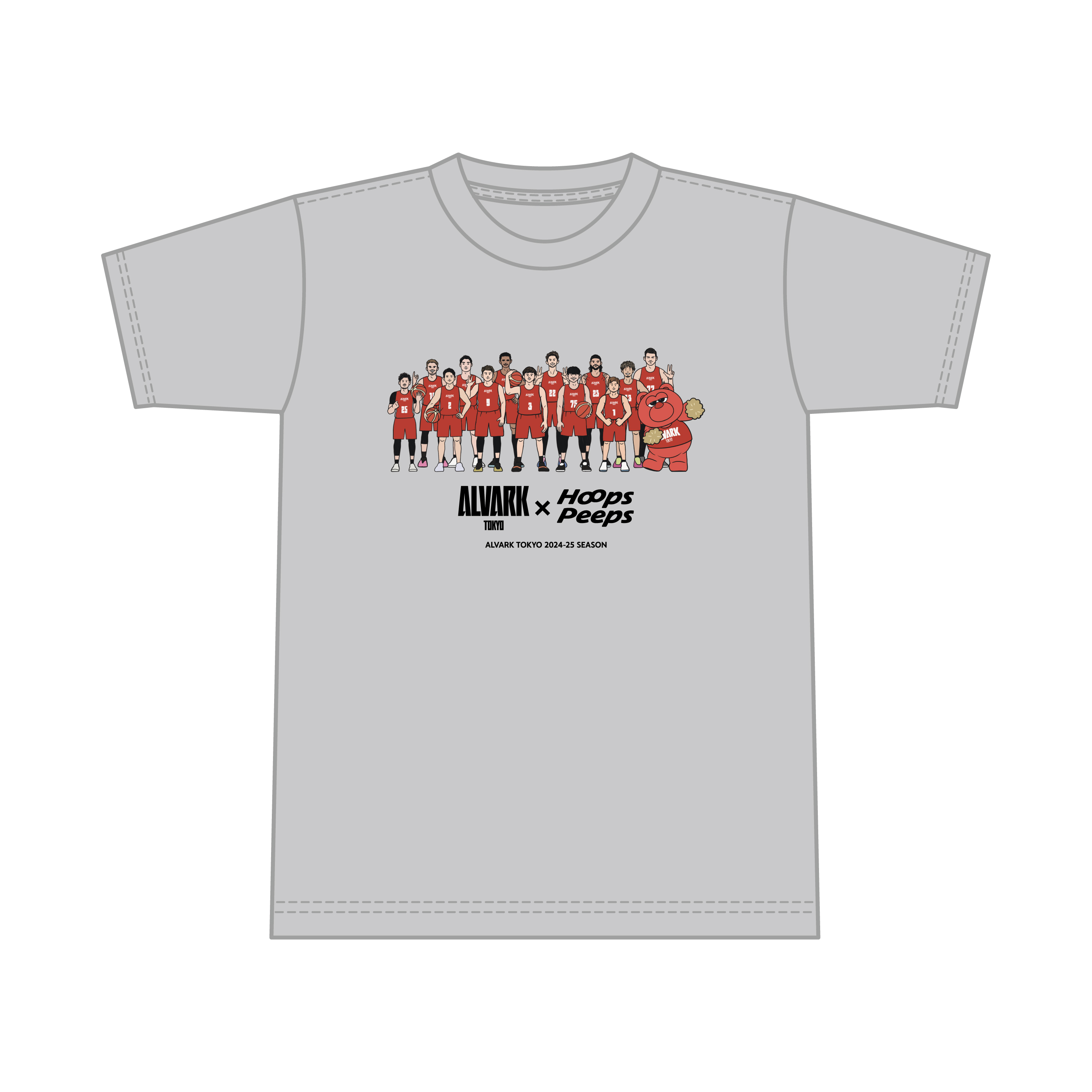 HoopsPeeps Tシャツ FAN UNIFORM 