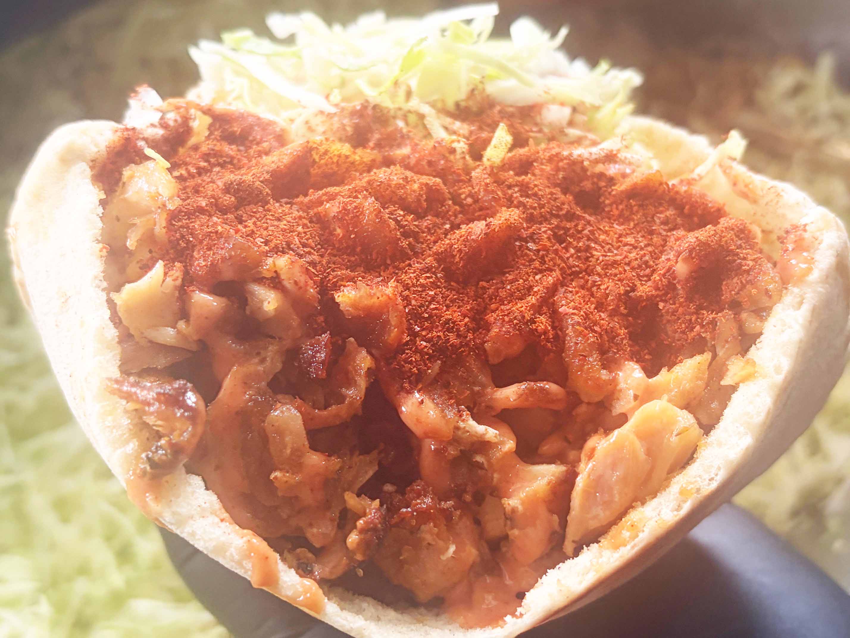 赤赤赤！炎のケバブサンド