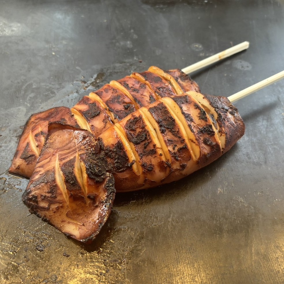 イカの浜焼き