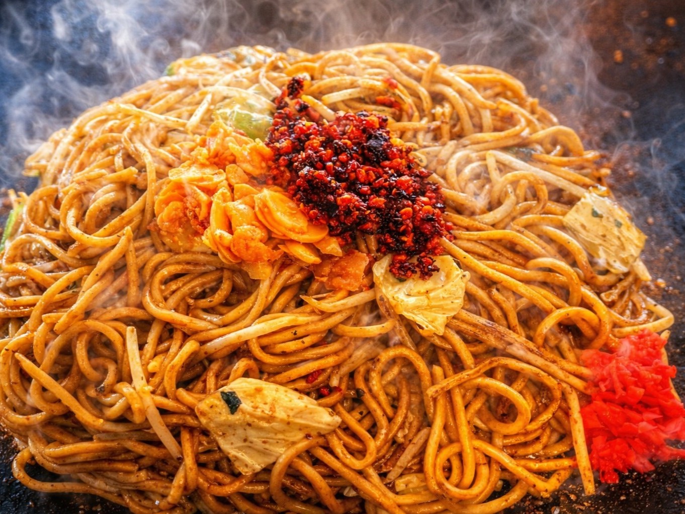 【BOOST MENU】大阪焼きそば・スタミナRED