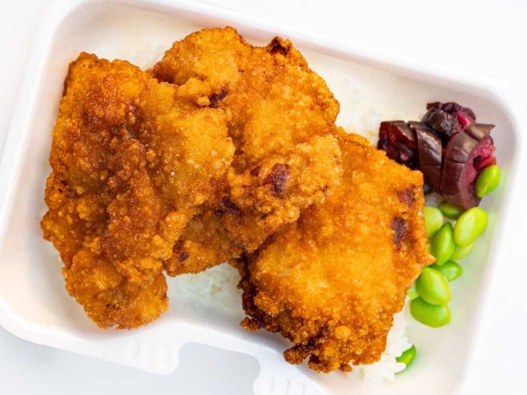 酒粕ジューシー唐揚げ丼