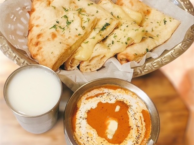 チーズナンカレーセット