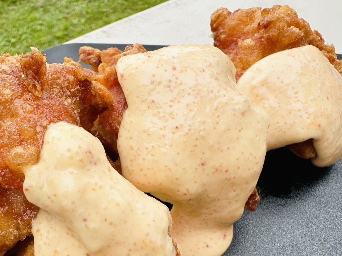 特製ザンギ 明太マヨトッピング