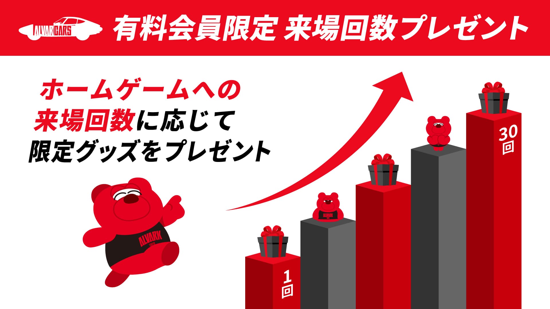 【有料会員限定】来場回数プレゼント