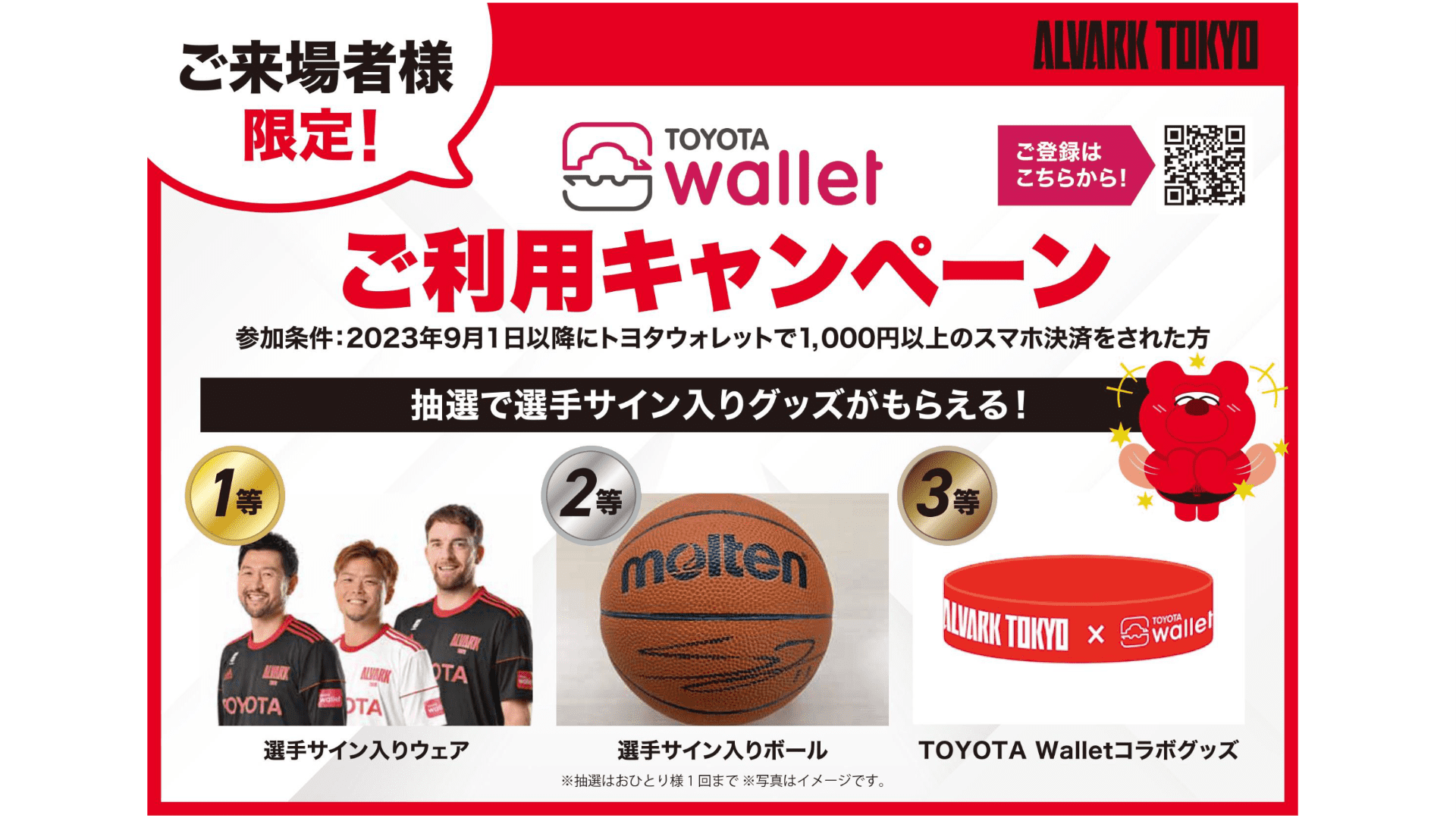 TOYOTA Wallet　抽選会ブース
