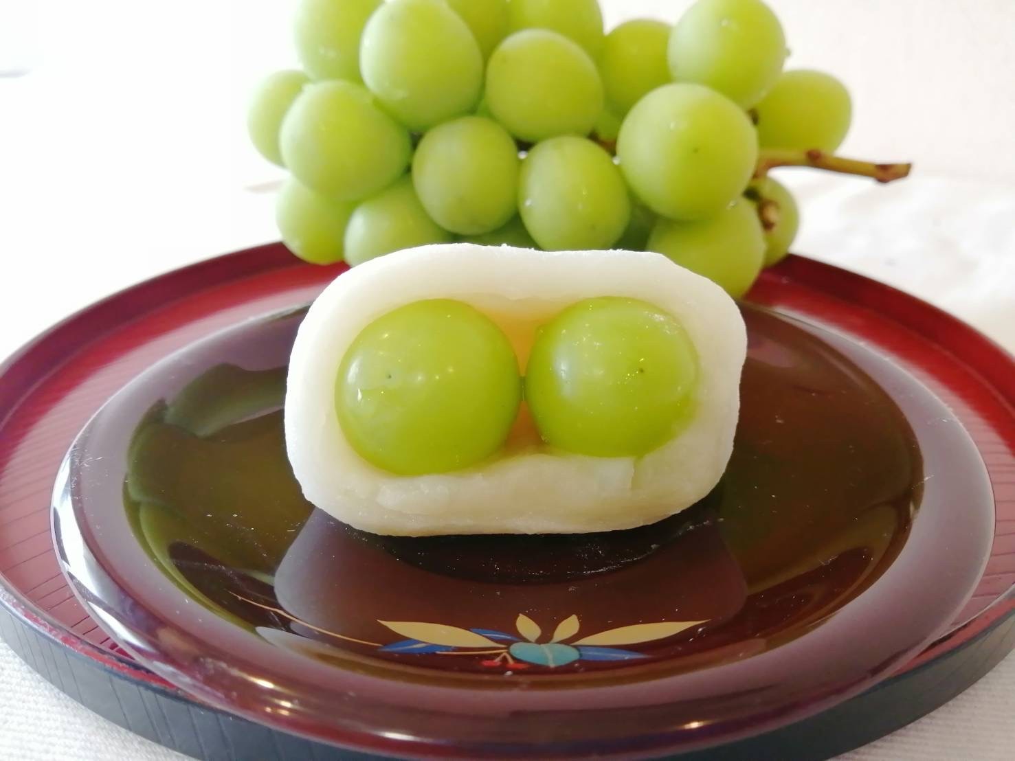 季節マスカット大福