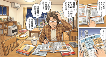 暖房機能付き給湯器の種類と機種選定を解説します！