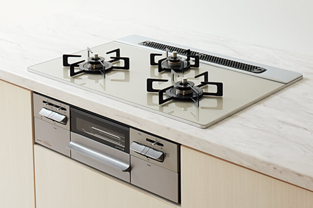 ムーンシルバーガラストップ メタリックシルバーフェイス