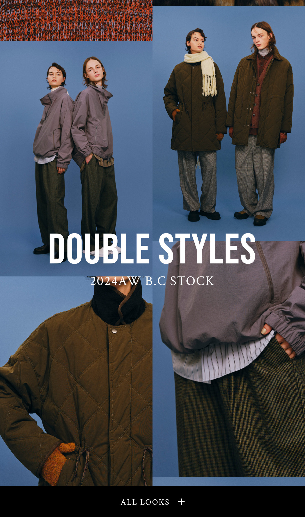 DOUBLE STYLES 2024AW B.C STOCK