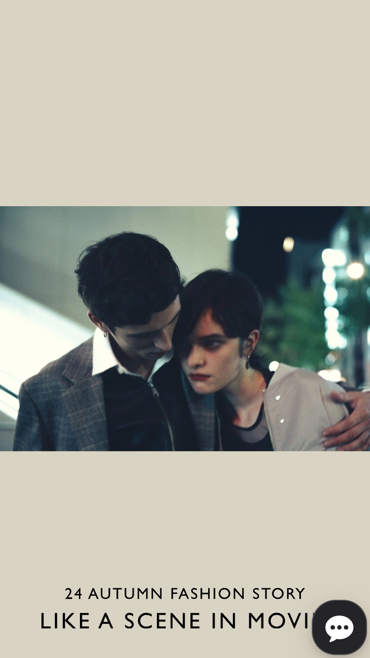 LIKE A SCENE IN MOVIE. − 2024 AUTUMN LOOKBOOK