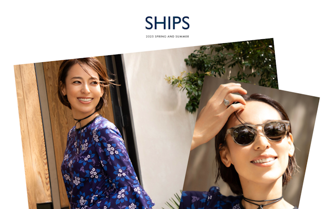 都会派バカンス from portugal / 2025 SPRING AND SUMMER | SHIPS 公式サイト