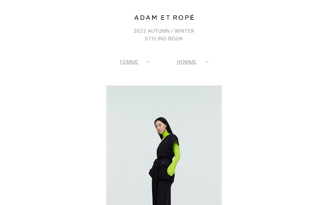 2022 AUTUMN/WINTER STYLING BOOK