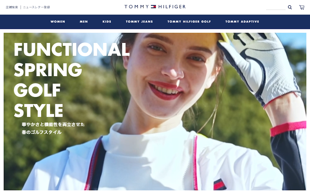 華やかさと機能性を両立させた春のゴルフスタイル