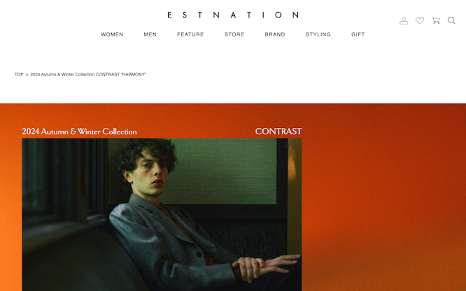 2024 Autumn & Winter Collection CONTRAST “HARMONY”