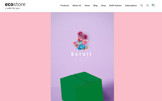 セサミストリート meets エコストア