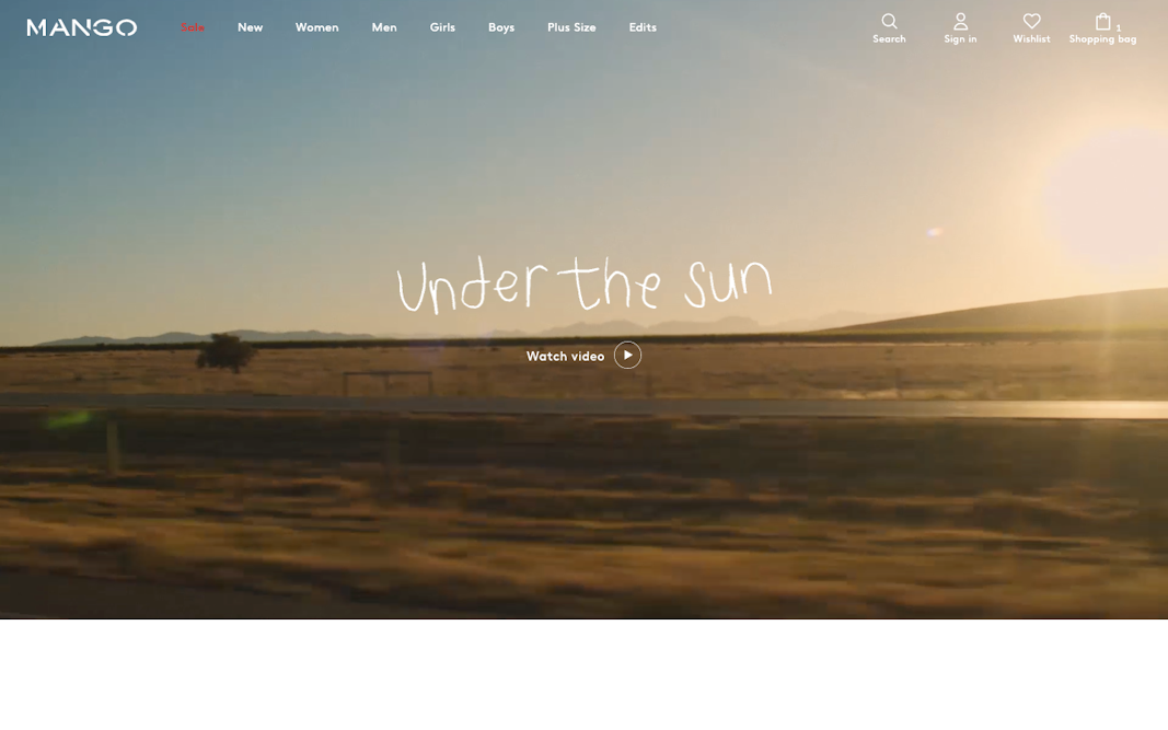 Under the sun for Girls 2020 |  USA