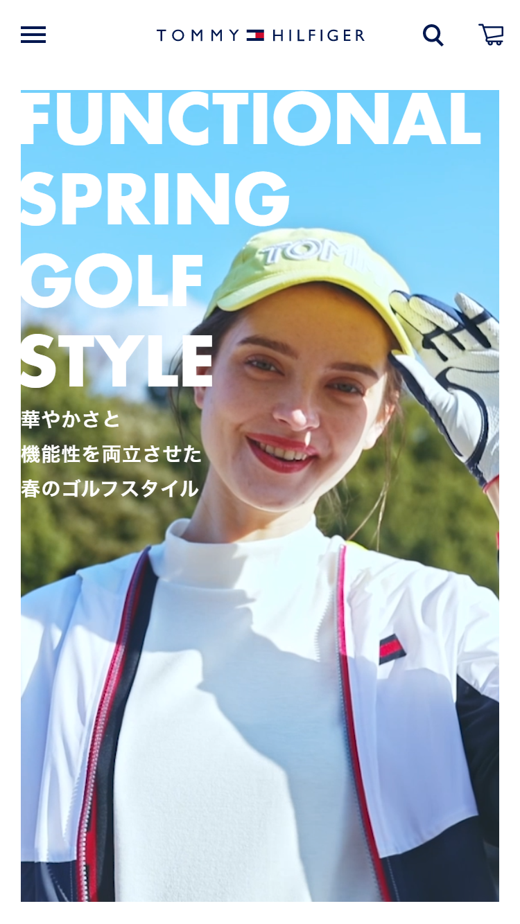 華やかさと機能性を両立させた春のゴルフスタイル