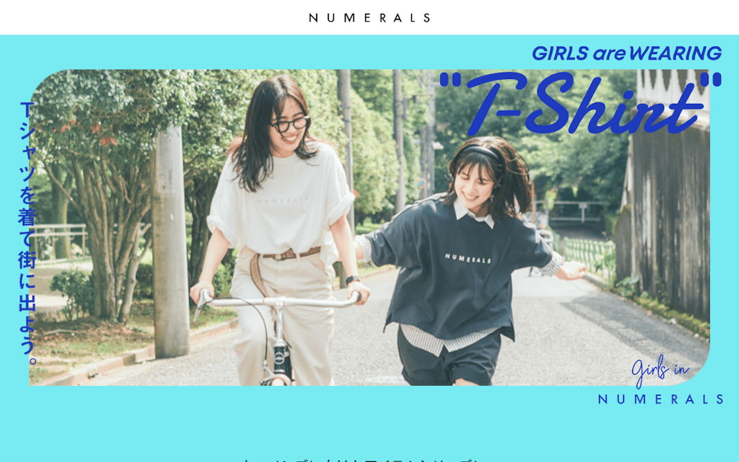 Girls are wearing “T-shirt”