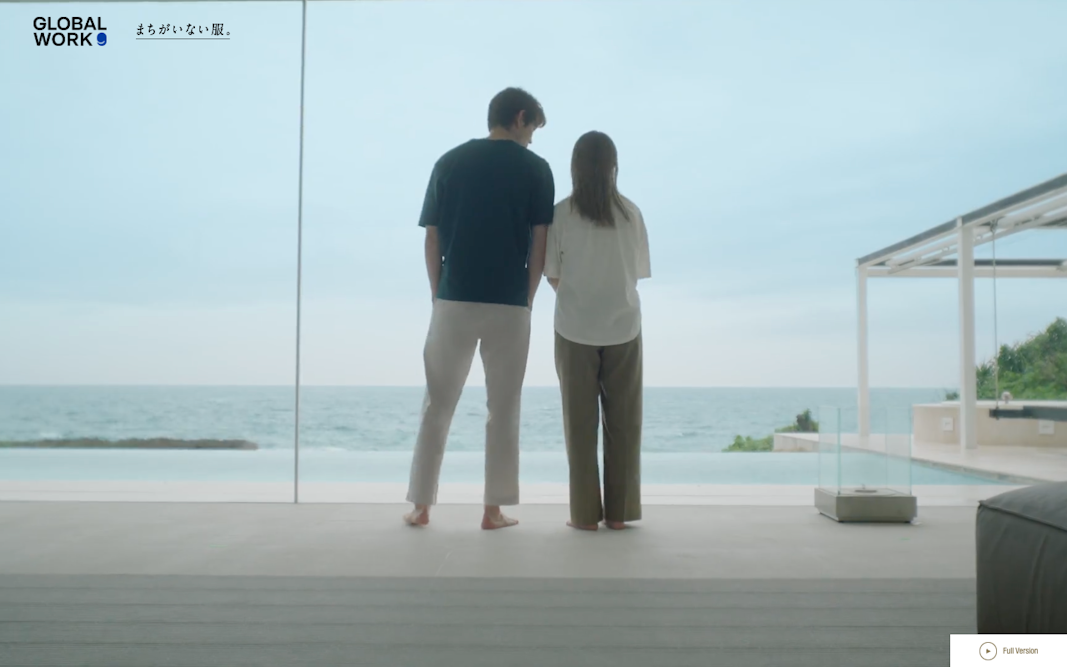 吉高由里子・宮沢氷魚がまとう 1枚でサマ見えするリッチクリーンTeeシリーズ | Rich Cleen Tee Elevate your everyday style| グローバルワーク（GLOBAL WORK）