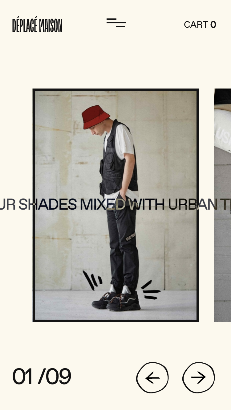 Déplacé Maison – Collections