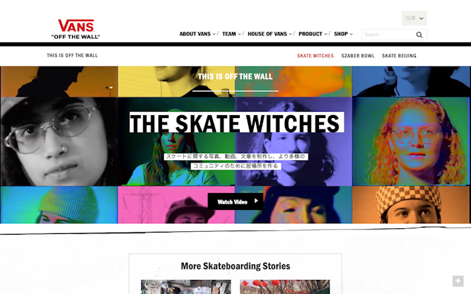  THE SKATE WITCHES | Vans Japan Official Website