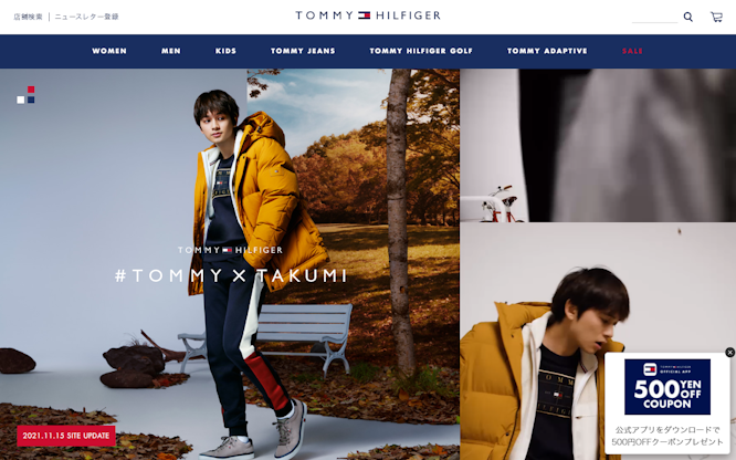 TOMMY X TAKUMI KITAMURA